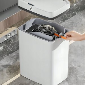 Kosz na śmieci Mozos bezdotykowy biały (LJT03-WH) 6