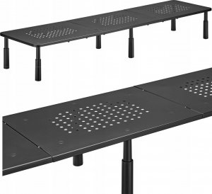 Mozos SPM2 - Stolik na 2 monitory, czarny 2