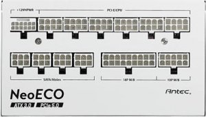 Zasilacz Antec NeoECO NE1000G M White ATX 3.0 1000W (0-761345-11790-6) 8