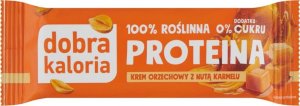 Dobra Kaloria Dobra Kaloria Proteina Baton krem orzechowy z nutą karmelu 42 g 1