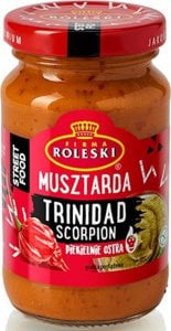 Roleski Firma Roleski Street Food Musztarda Trinidad scorpion piekielnie ostra 210 g 1