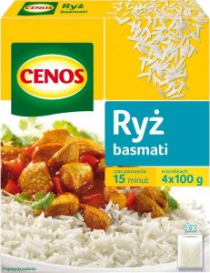 Cenos Cenos Ryż basmati 400 g (4 torebki) 1