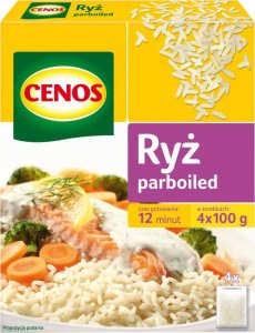 Cenos Cenos Ryż parboiled 400 g (4 x 100 g) 1