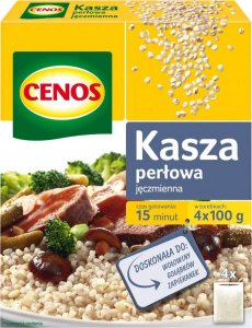 Cenos Cenos Kasza jęczmienna perłowa 400 g (4 torebki) 1