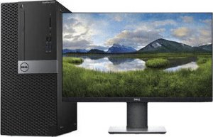 Komputer Dell Dell Optiplex 5055 Tower AMD Ryzen 5 Pro 1500 3,5 GHz / 16 GB / 480 SSD / Win 11 Prof. + Nvidia GeForce GTX 1650 z monitorem Dell P2419h 1
