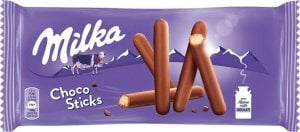 Milka Milka Choco Sticks Ciastka oblane czekoladą mleczną 112 g 1