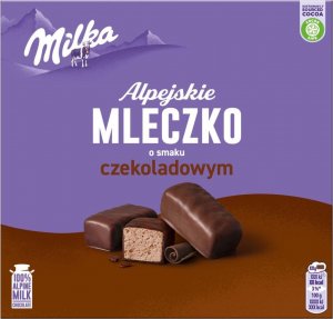 Milka Milka Alpejskie Mleczko Pianka o smaku czekoladowym 330 g 1