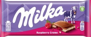 Milka Milka Czekolada mleczna Raspberry Creme 100 g 1