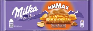 Milka Milka Czekolada mleczna orzeszek ziemny & karmel 276 g 1