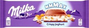 Milka Milka Mmmax Czekolada mleczna Crispy Joghurt 300 g 1