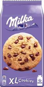 Milka Milka XL Cookies Choco Ciastka z kawałkami czekolady mlecznej 184 g 1