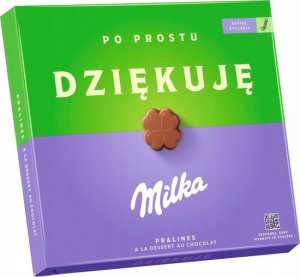 Milka Milka Czekoladki mleczne z nadzieniem kakaowym 110 g 1