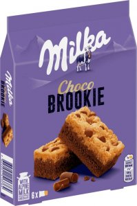 Milka Milka Choco Brookie Ciastko z czekoladą 132 g (6 sztuk) 1