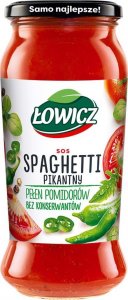 Łowicz Łowicz Sos spaghetti pikantny 500 g 1