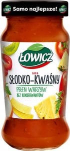 Łowicz Łowicz Sos słodko-kwaśny 350 g 1