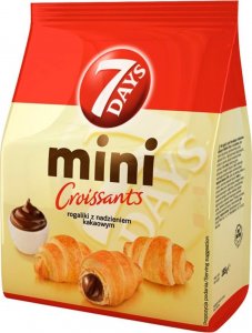7 DAYS 7 Days Mini Croissant z nadzieniem kakaowym 185 g 1