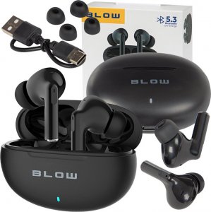 Słuchawki Blow Słuchawki bezprzewodowe douszne BLOW Earbuds BTE600 BLACK 5