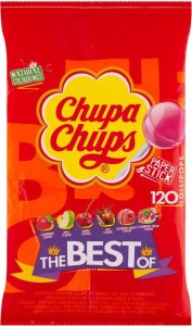 Chupa Chups Chupa Chups The Best Of Lizaki wielosmakowe 1440 g (120 sztuk) 1