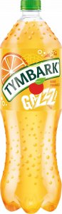 Tymbark Tymbark Gazzzowany Napój gazowany o smaku mango z pomarańczą 1,5 l 1