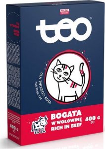 Teo Karma sucha dla kota TEO bogata w wołowinę 400 g 1