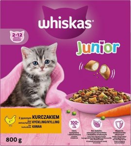 Whiskas Whiskas Sucha karma dla kota Junior Kurczak 800 g 1