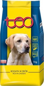 Teo Karma sucha dla psa TEO bogata w drób 1 kg 1