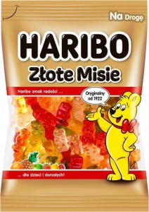 Haribo Haribo Złote Misie Żelki owocowe 100 g 1