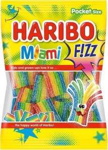 Haribo Haribo żelki paski Miami kwaśne 85 g 1