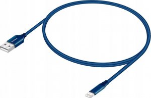 Kabel USB Yenkee USB-A - Lightning 1 m Niebieski (YCU 611BE MFI) 8