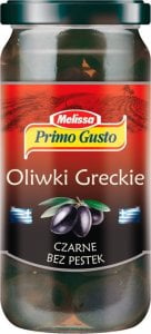 Primo Gusto Primo Gusto Melissa Oliwki greckie czarne bez pestek 230 g 1