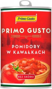 Primo Gusto Primo Gusto Pomidory krojone bez skórki 400 g 1