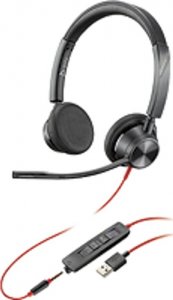 Słuchawki Poly POLY Blackwire 3320 Zestaw słuchawkowy Przewodowa Opaska na głowę Biuro/centrum telefoniczne USB Type-C Czarny 1