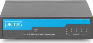 Switch Digitus Digitus Przełącznik sieciowy Gigabit, 5-portowy, niezarządzalny 3