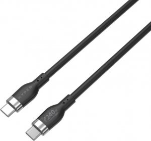 Kabel USB HyperDrive USB-C - USB-C 1 m Czarny (HJ4001BKGL) 2