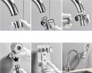 Słuchawka prysznicowa Noveen Słuchawka prysznicowa - kran Noveen XL1060 Srebrna 11