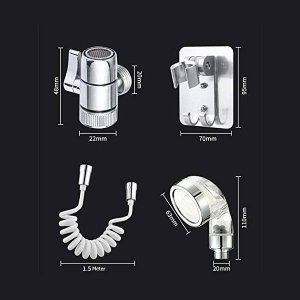 Słuchawka prysznicowa Noveen Słuchawka prysznicowa - kran Noveen XL1060 Srebrna 12