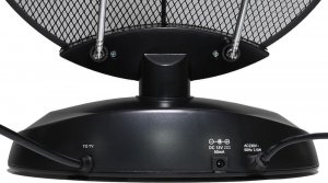 Antena RTV Evolveo Xany 4 LTE 230/12V 50dBi aktywna antena pokojowa DVB-T/T2 LTE filtr 3