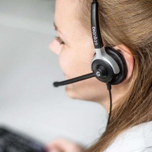 Słuchawki GEQUDIO GEQUDIO Headset 1-Ohr für Unify mit Kabel 2