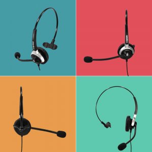 Słuchawki GEQUDIO GEQUDIO Headset 1-Ohr für Unify mit Kabel 3
