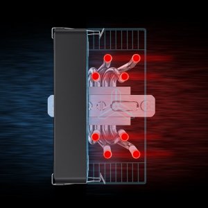 Chłodzenie CPU Jonsbo CR-1000 EVO Color Czarny 24