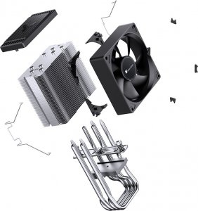 Chłodzenie CPU Jonsbo CR-1400 Evo Standard 13