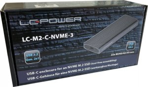 LC-Power LC-Power SSD-Gehäuse für NVMe-M.2-SSD LC-M2-C-NVME-3 10