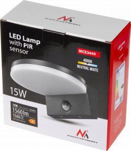Lampa wisząca Maclean Lampa LED z czujnikiem zmierzchu MCE344B 3