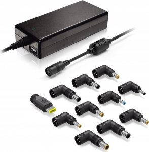 Zasilacz do laptopa Yenkee Zasilacz uniwersalny do laptopa 90W zestaw 11 wtyczek 4