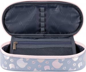 Piórnik ST.RIGHT St.Right Silver Cats PC-01 szary 2