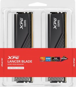 Pamięć ADATA XPG Lancer Blade RGB, DDR5, 64 GB, 6000MHz, CL30 (AX5U6000C3032G-DTLABRBK) 5