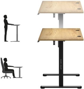 Biurko Mark Adler Leader 7.0 Czarne 120 cmx60 cm 8