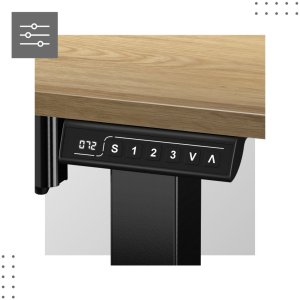 Biurko Mark Adler Leader 7.0 Czarne 120 cmx60 cm 9