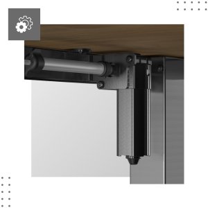 Biurko Mark Adler Leader 7.0 Czarne 120 cmx60 cm 10