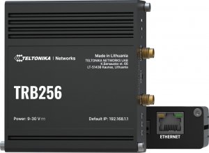 Teltonika Router TRB256 bramka LTE(CatM1/NB2),eGPRS,2xSIM,Ethernet,RS232/485 1